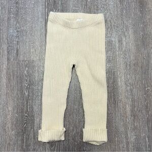 Hanna Andersson Sweater Pants Girl's 2T Cream